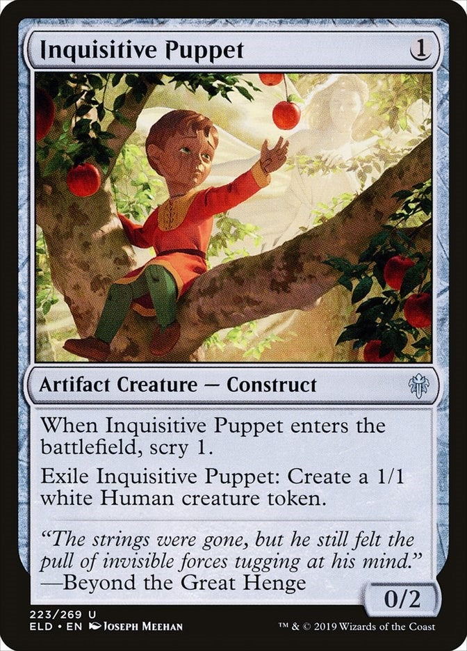 Inquisitive Puppet (223) [ELD] - MTG Single