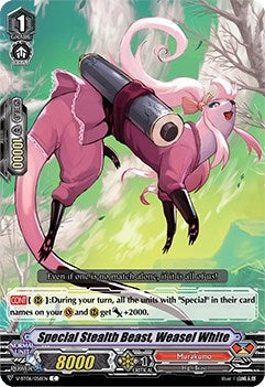 Special Stealth Beast Weasel White (6056) [V-BT06] - Cardfight Vanguard Single