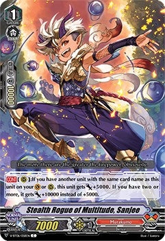 Stealth Rogue of Multitude Sanjee (6058) [V-BT06] - Cardfight Vanguard Single