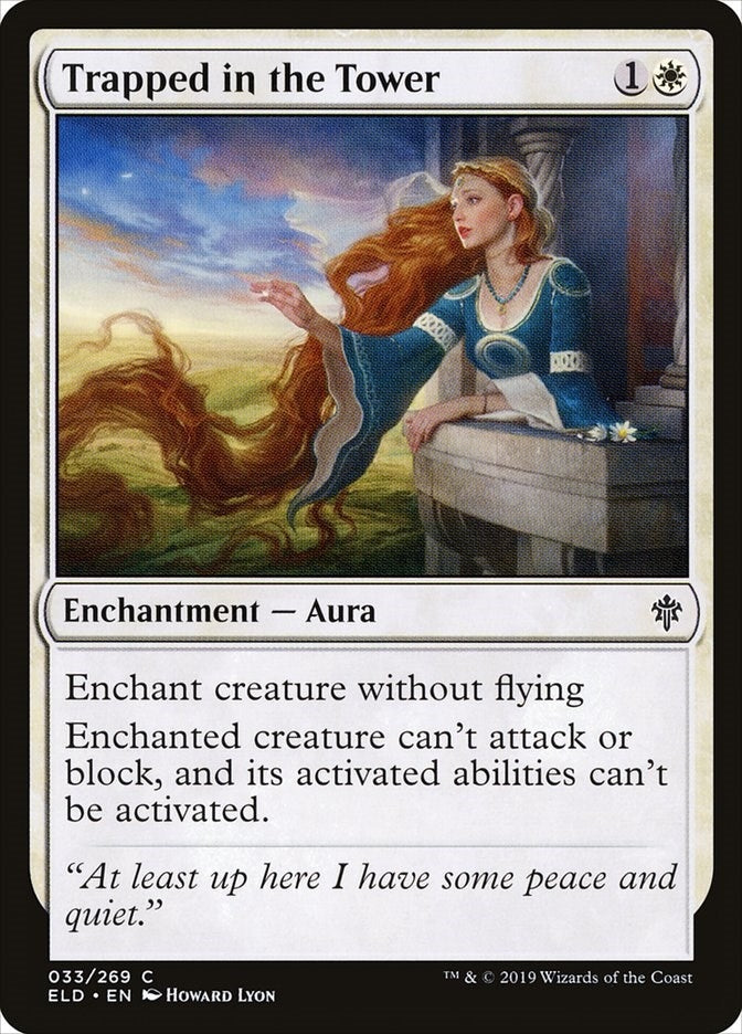 Trapped in the Tower (33) [ELD] - MTG Single
