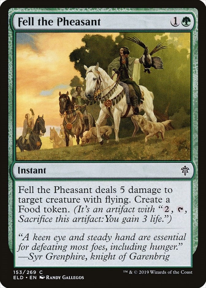 Fell the Pheasant (153) [ELD] - MTG Single