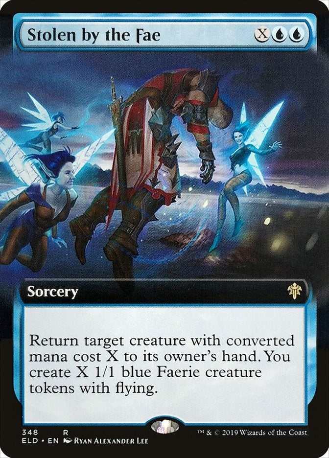 Stolen by the Fae (Extended Art) (348) [ELD] - MTG Single