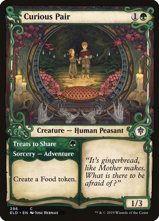 Curious Pair (Showcase) (296) [ELD] - MTG Single