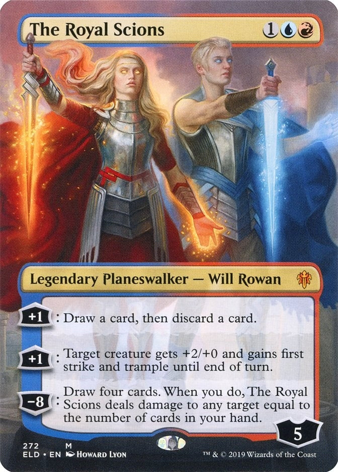 The Royal Scions (Borderless) (272) [ELD] - MTG Single