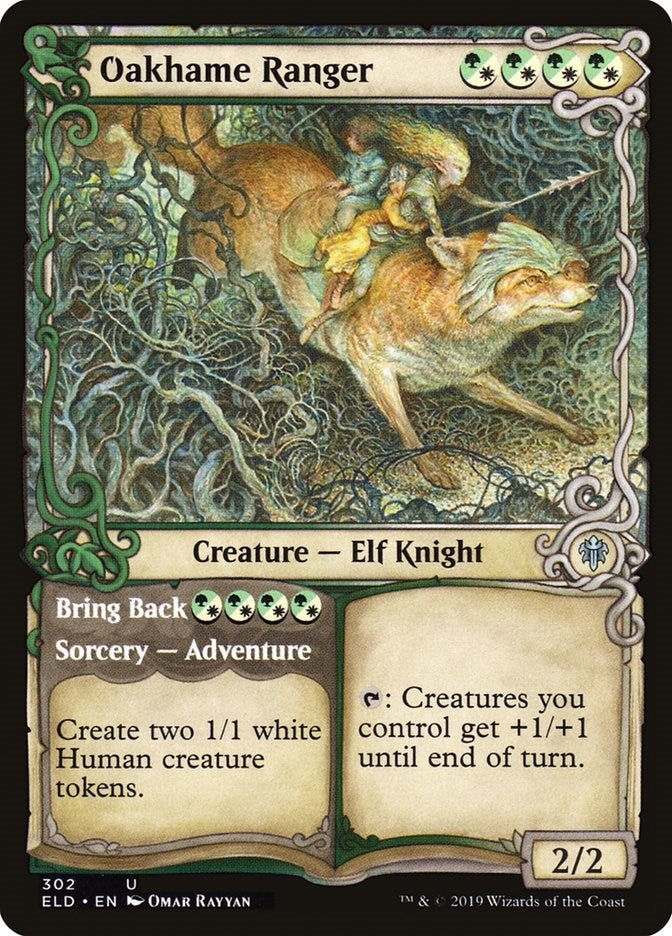 Oakhame Ranger (Showcase) (302) [ELD] - MTG Single