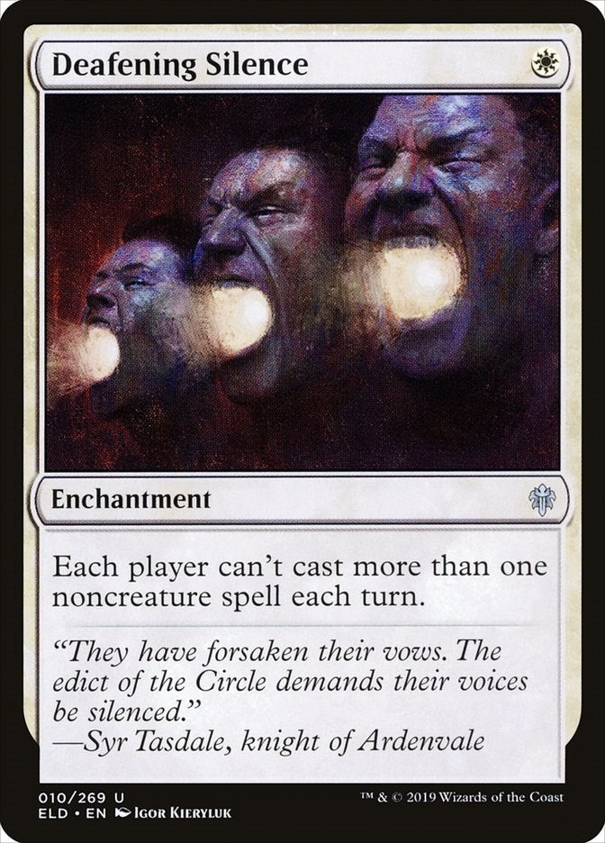 Deafening Silence (10) [ELD] - MTG Single