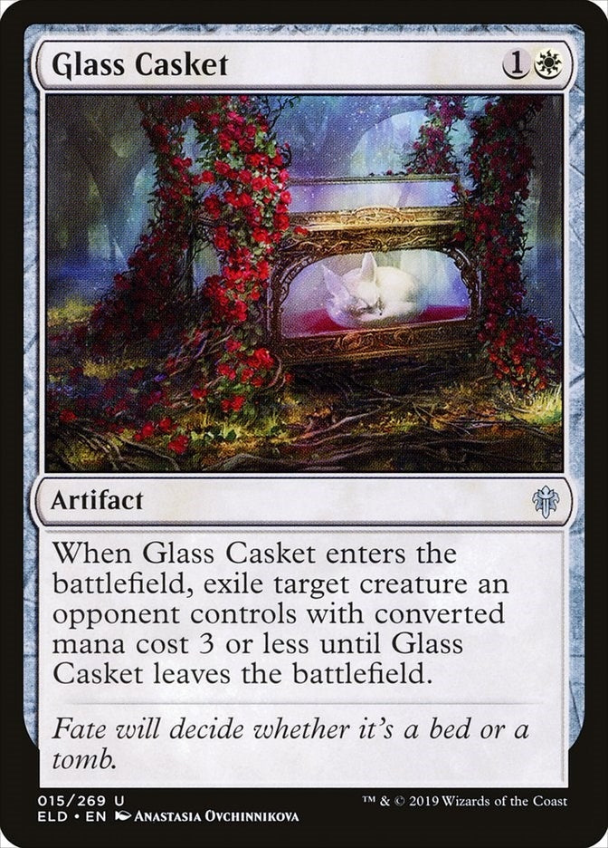 Glass Casket (15) [ELD] - MTG Single