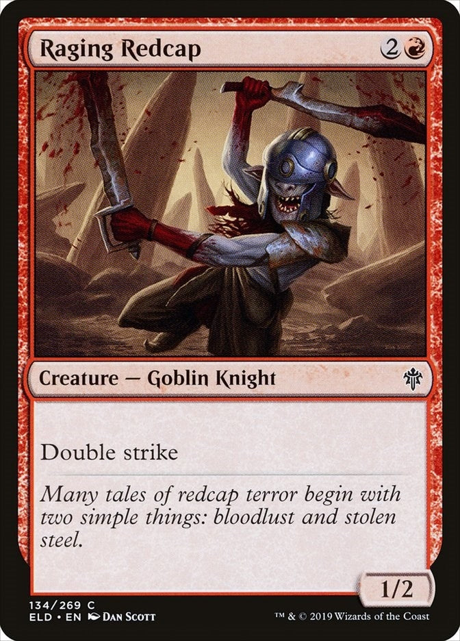 Raging Redcap (134) [ELD] - MTG Single