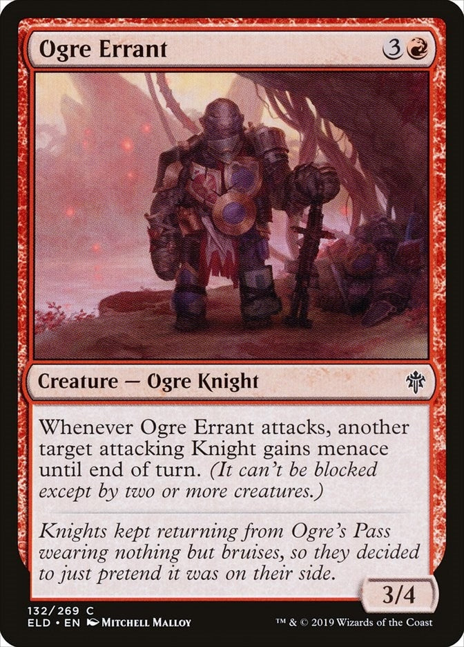 Ogre Errant (132) [ELD] - MTG Single