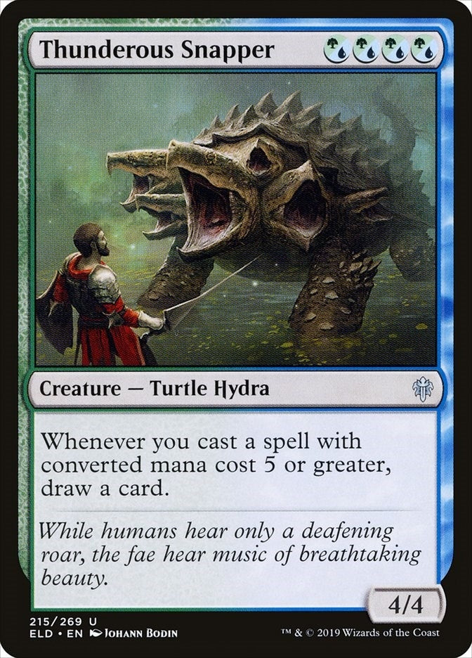 Thunderous Snapper (215) [ELD] - MTG Single