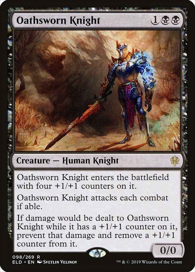 Oathsworn Knight (98) [ELD] - MTG Single