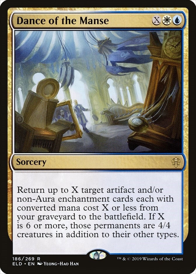 Dance of the Manse (186) [ELD] - MTG Single