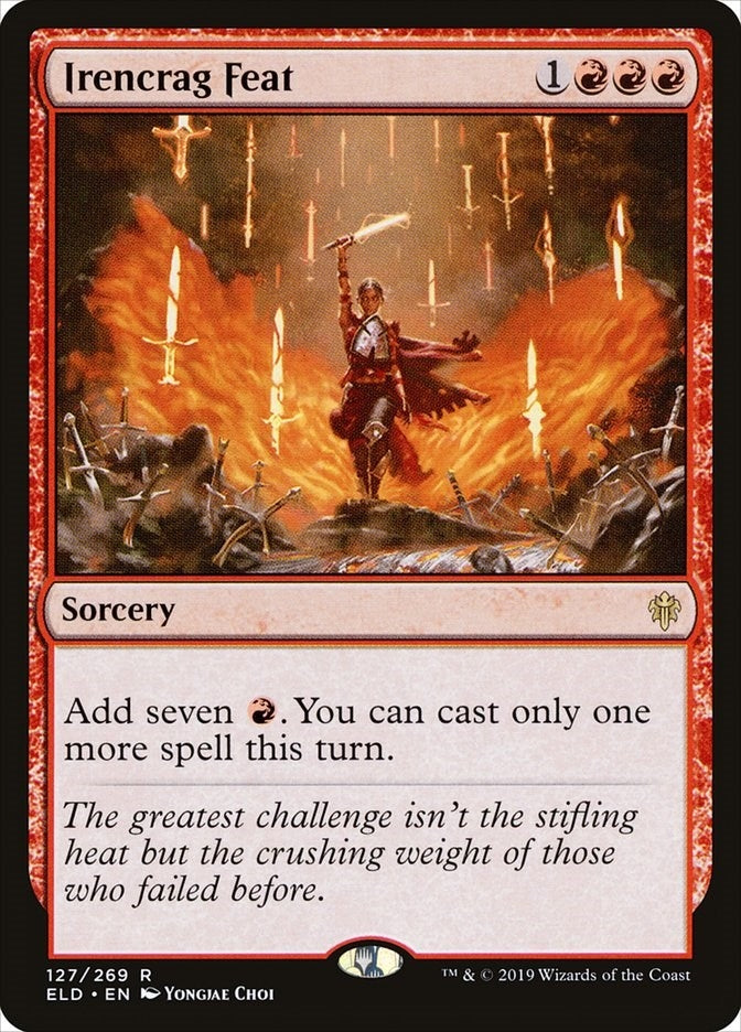 Irencrag Feat (127) [ELD] - MTG Single