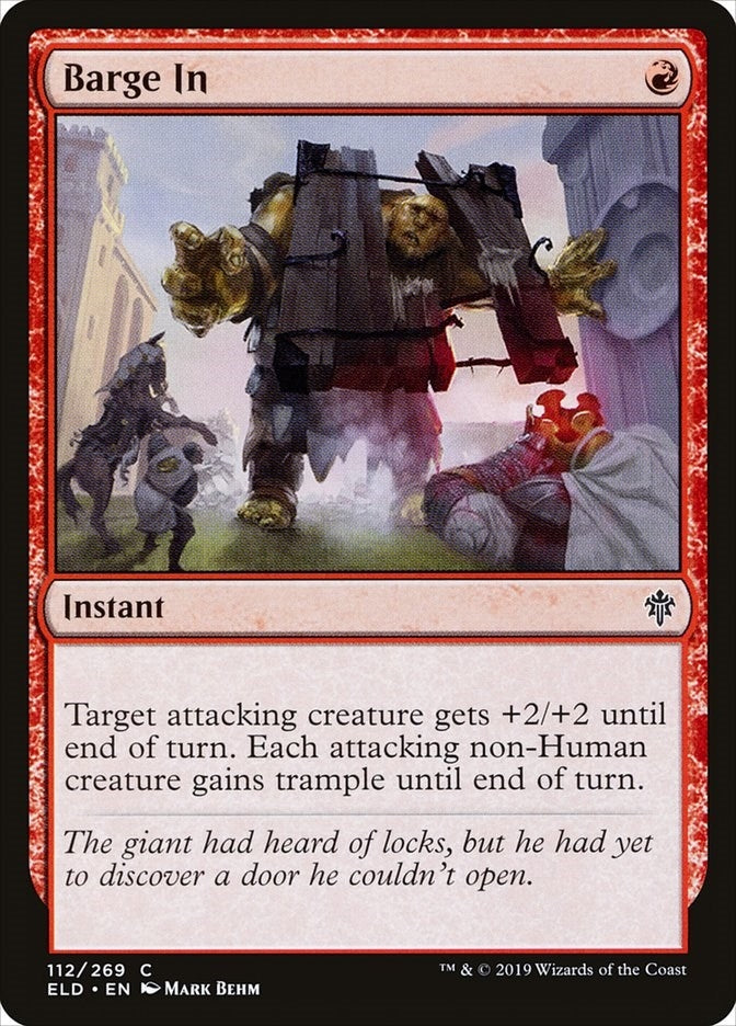 Barge In (112) [ELD] - MTG Single