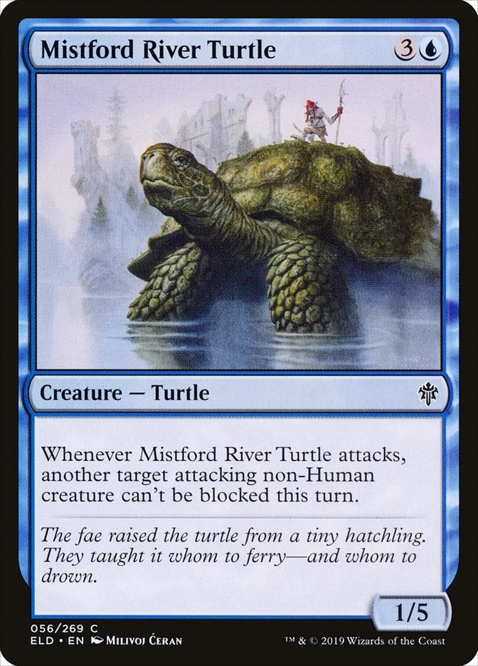 Mistford River Turtle (56) [ELD] - MTG Single