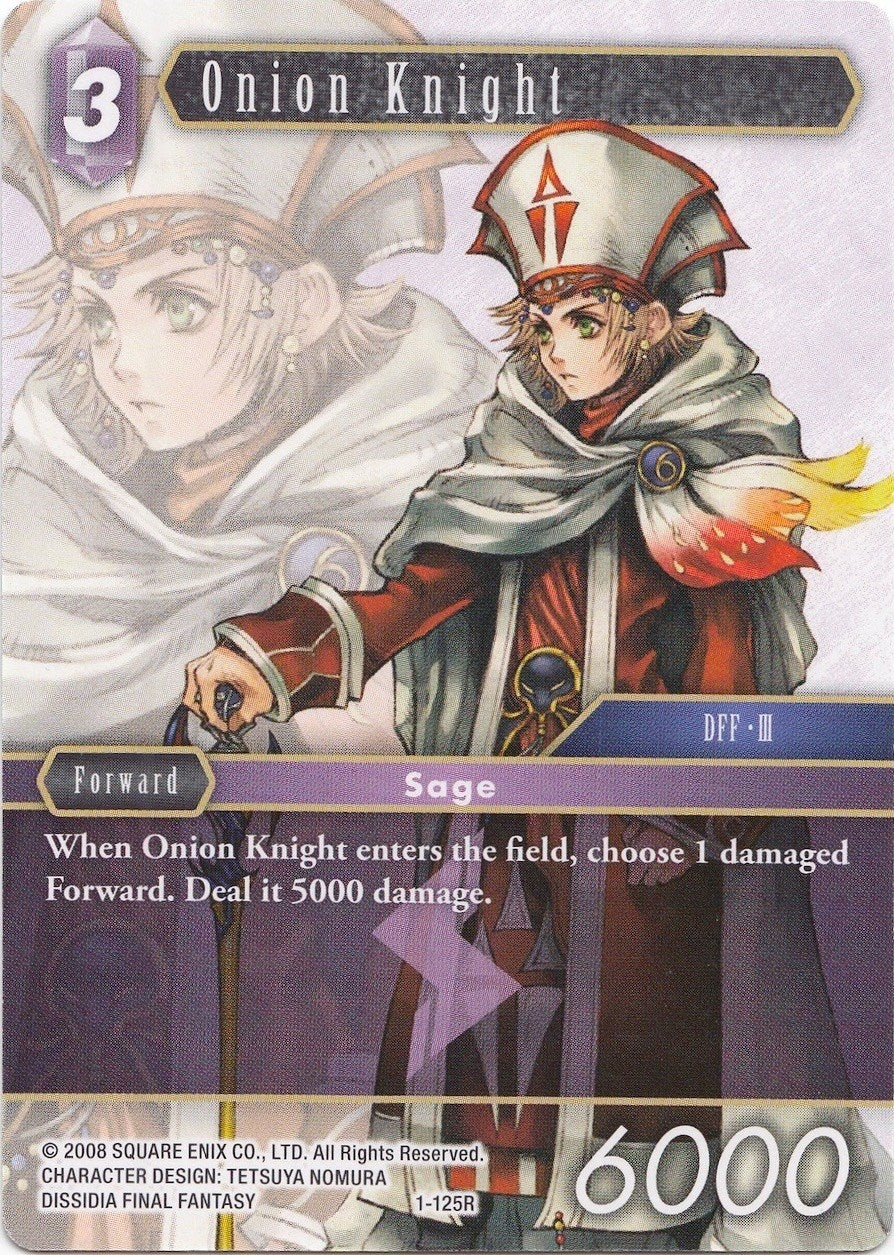 Onion Knight (Sage) - 1-125R (1) [DEC] - Final Fantasy TCG Single