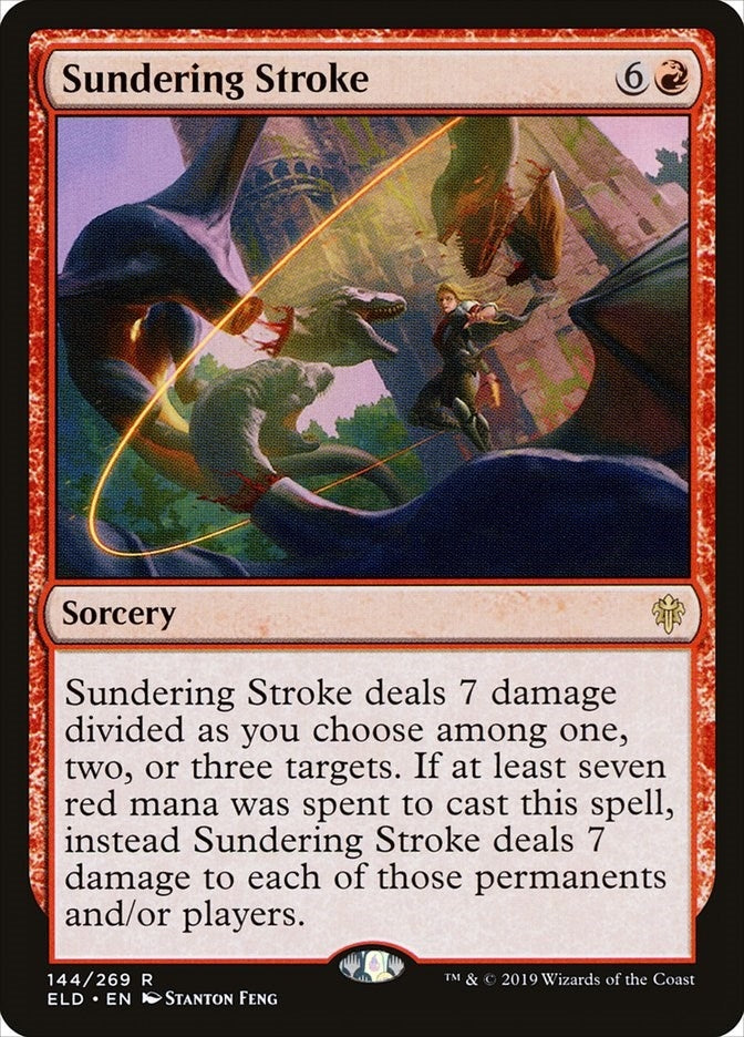 Sundering Stroke (144) [ELD] - MTG Single
