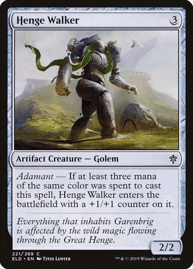 Henge Walker (221) [ELD] - MTG Single