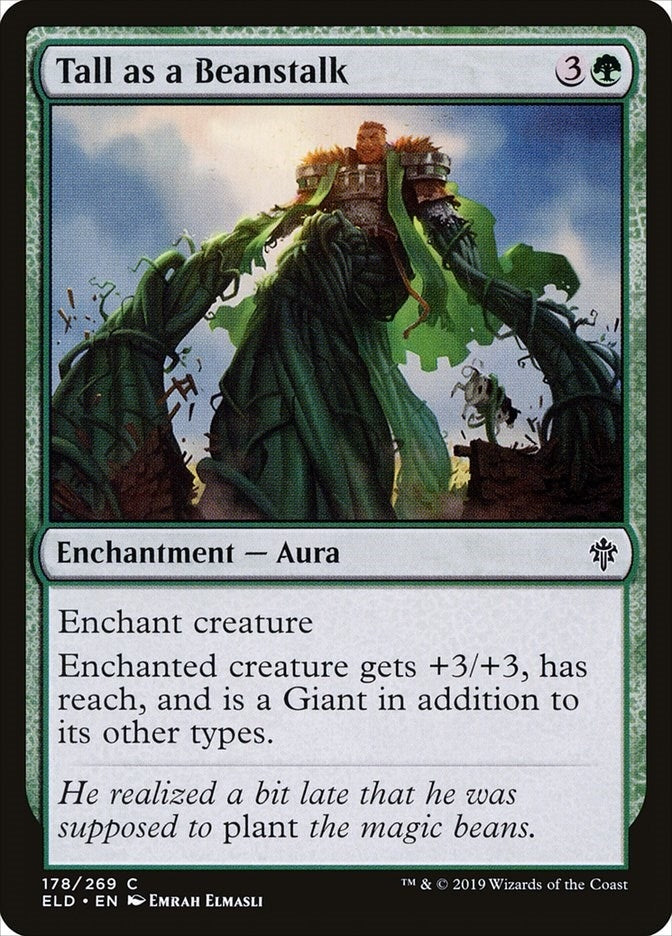 Tall as a Beanstalk (178) [ELD] - MTG Single