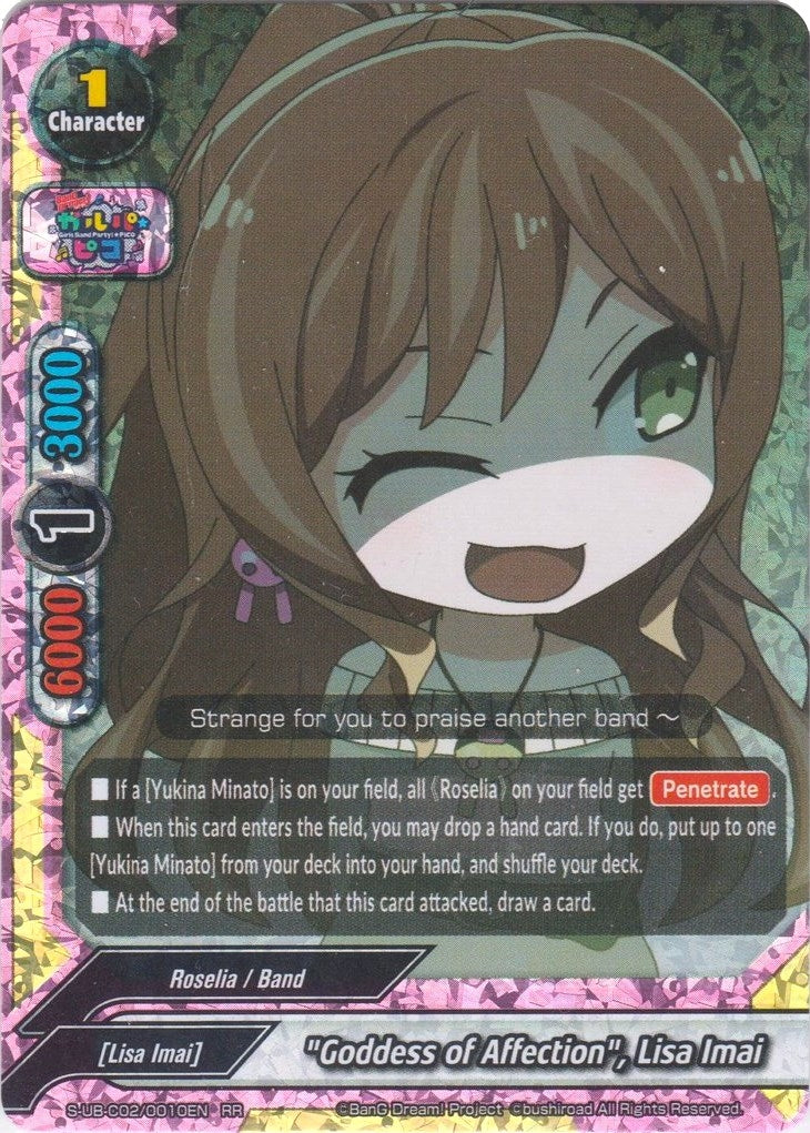 ’Goddess of Affection’ Lisa Imai (20010) [S-UB-C02] - Future Card BuddyFight Single
