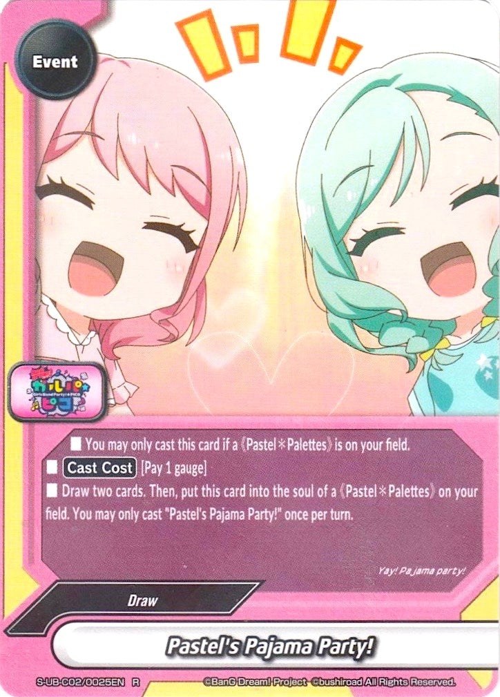 Pastel’s Pajama Party (20025) [S-UB-C02] - Future Card BuddyFight Single
