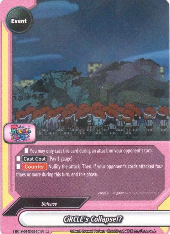 CiRCLE’s Collapse!? (20029) [S-UB-C02] - Future Card BuddyFight Single
