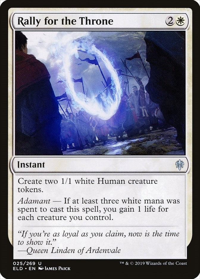 Rally for the Throne (25) [ELD] - MTG Single