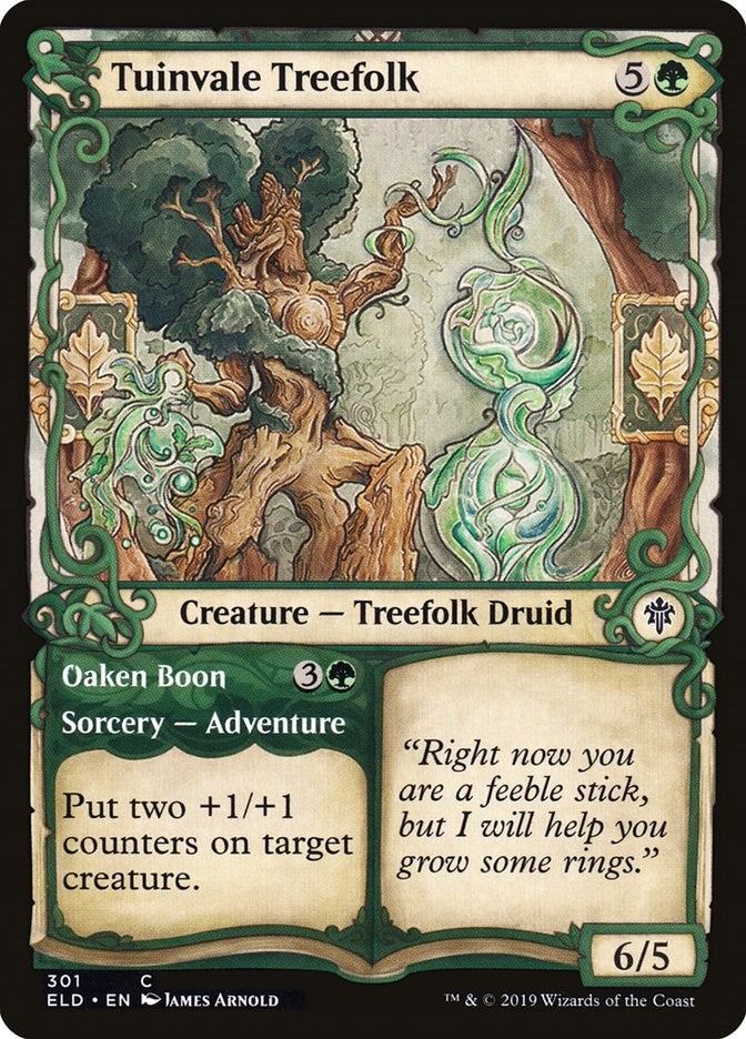 Tuinvale Treefolk (Showcase) (301) [ELD] - MTG Single