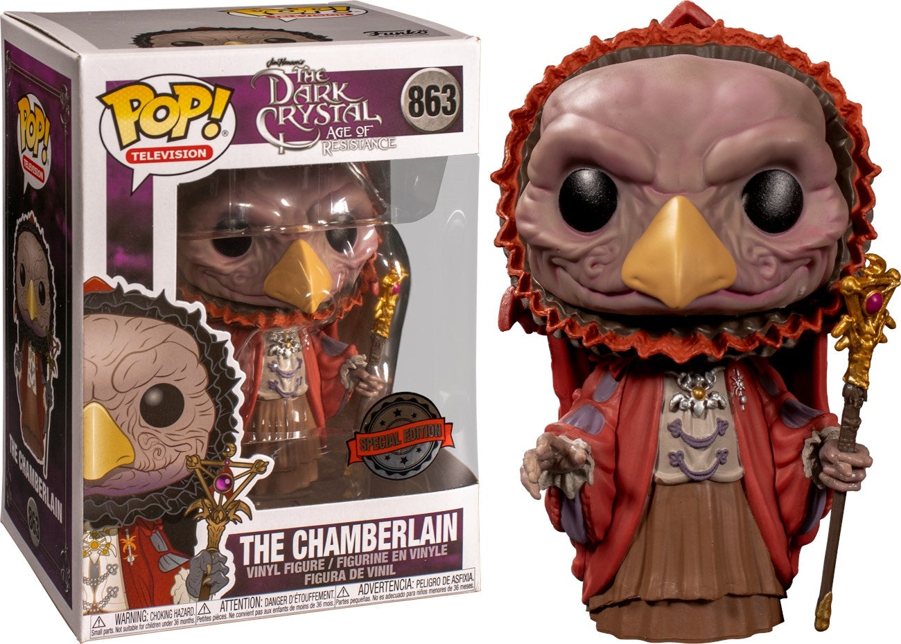 The Dark Crystal - Age of Resistance: The Chamberlain (Special Edition) (863) [POP!] - Funko Sealed
