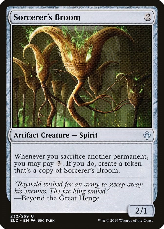Sorcerer’s Broom (232) [ELD] - MTG Single