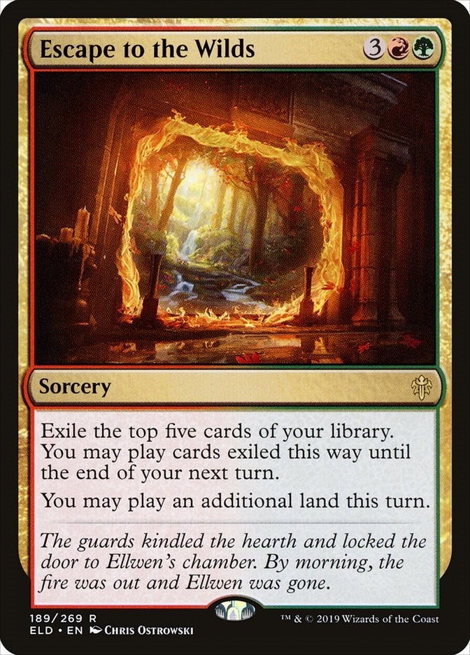 Escape to the Wilds (189) [ELD] - MTG Single
