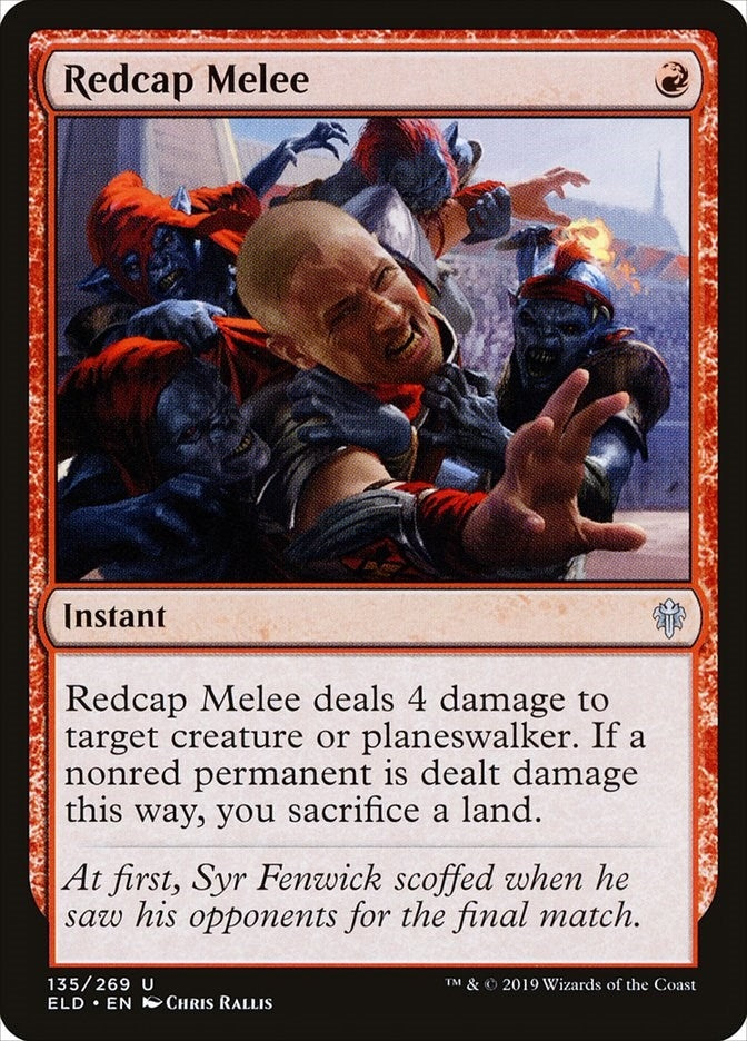 Redcap Melee (135) [ELD] - MTG Single