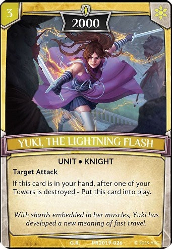 Yuki the Lightning Flash (2019026) [PR] - Argent Saga TCG Single
