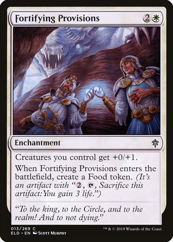 Fortifying Provisions (13) [ELD] - MTG Single