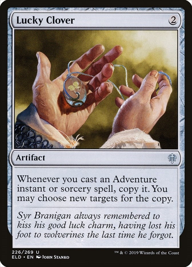 Lucky Clover (226) [ELD] - MTG Single