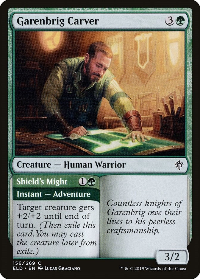 Garenbrig Carver (156) [ELD] - MTG Single