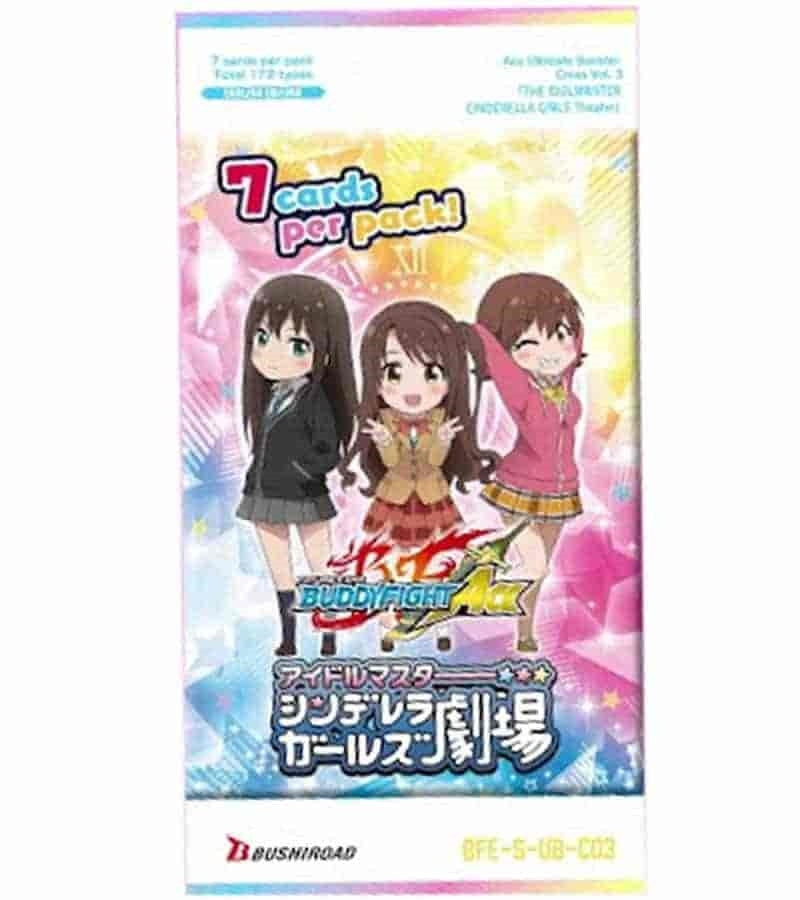 The iDOLM@STER Cinderella Girls Theater Booster Pack [S-UB-C03] - Future Card BuddyFight Sealed