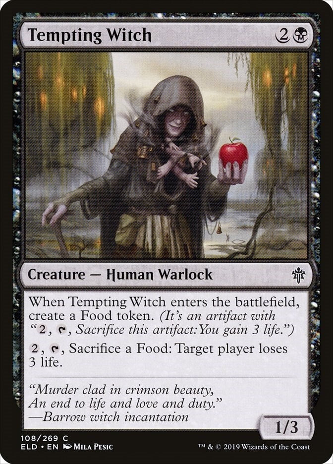 Tempting Witch (108) [ELD] - MTG Single