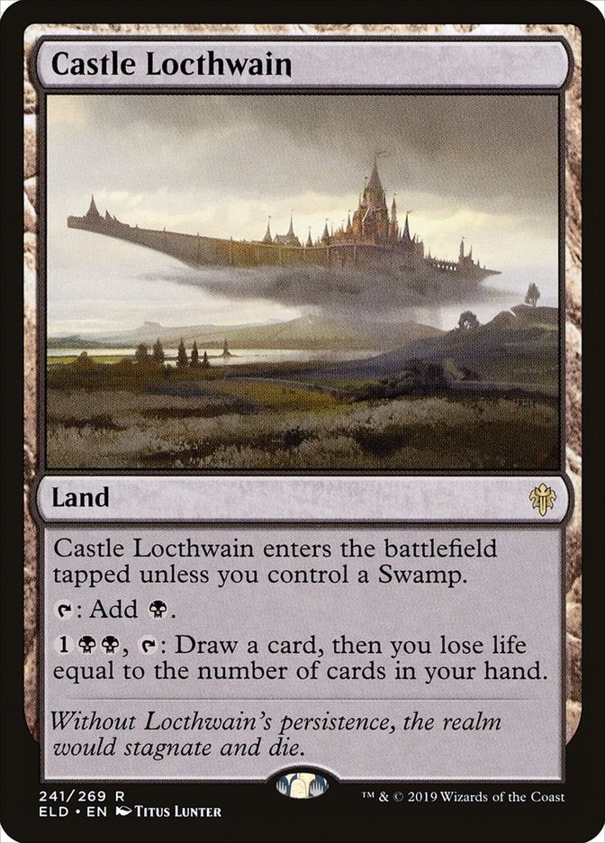 Castle Locthwain (241) [ELD] - MTG Single