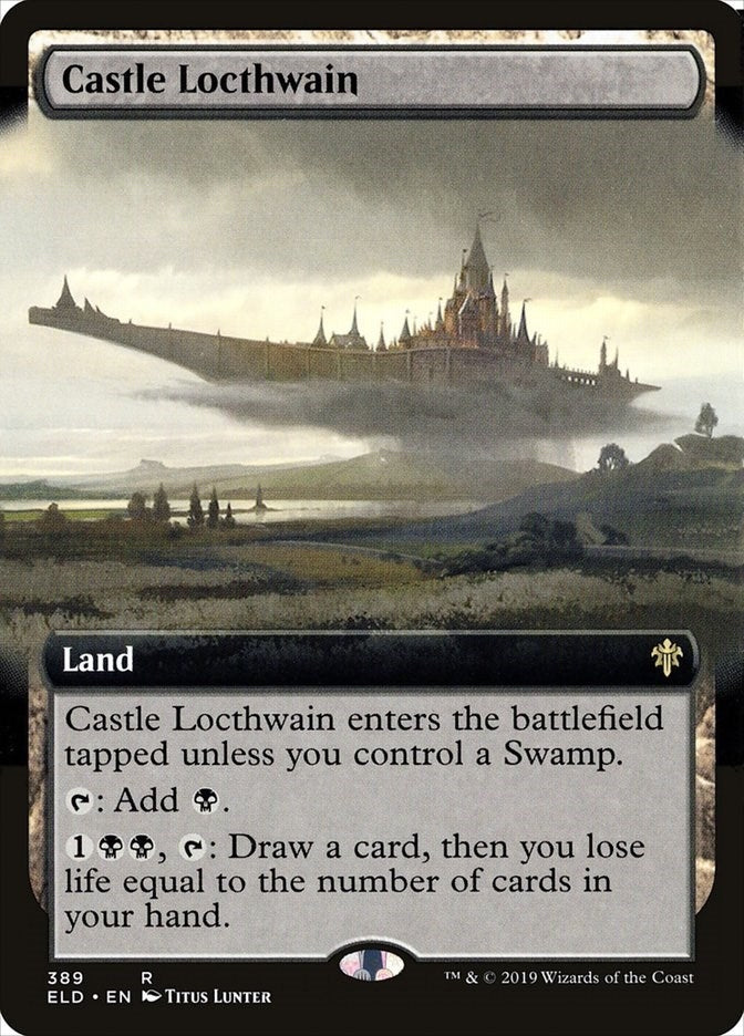 Castle Locthwain (Extended Art) (389) [ELD] - MTG Single