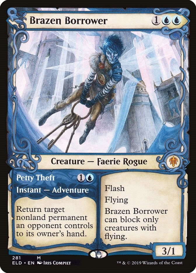 Brazen Borrower (Showcase) (281) [ELD] - MTG Single