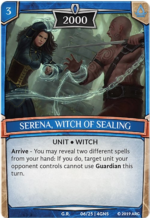 Serena Witch of Sealing (6) [GENE] - Argent Saga TCG Single