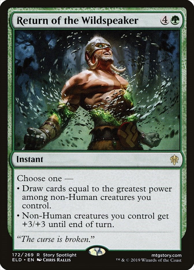 Return of the Wildspeaker (172) [ELD] - MTG Single