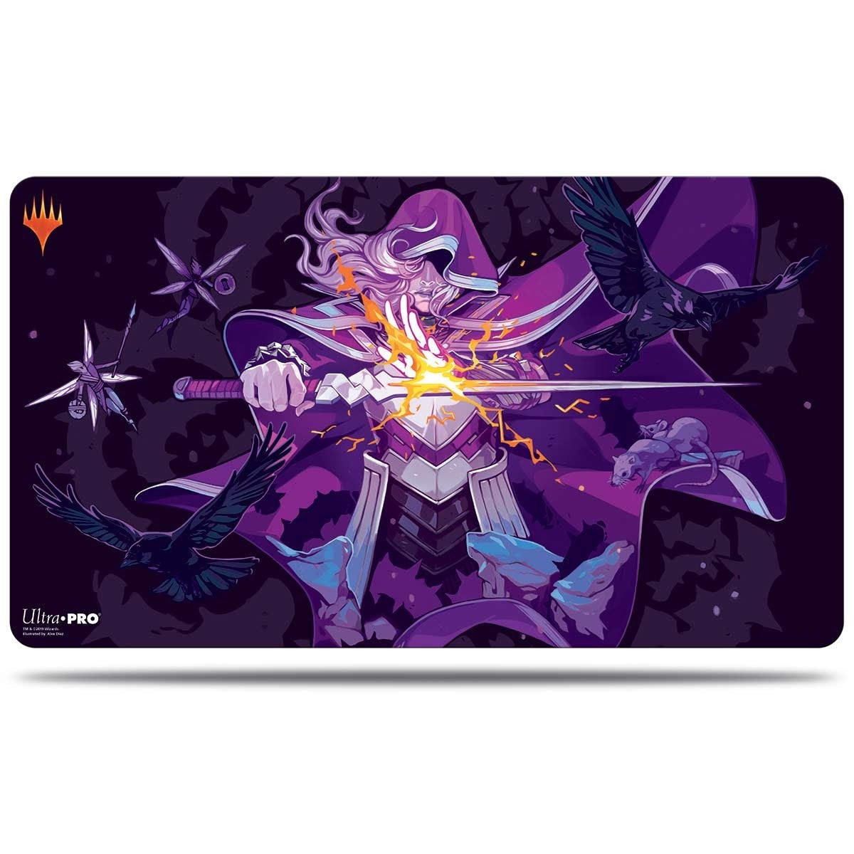 Throne of Eldraine Standard Size Playmat for Magic - Rowan Candy Cane - Playmats Sealed