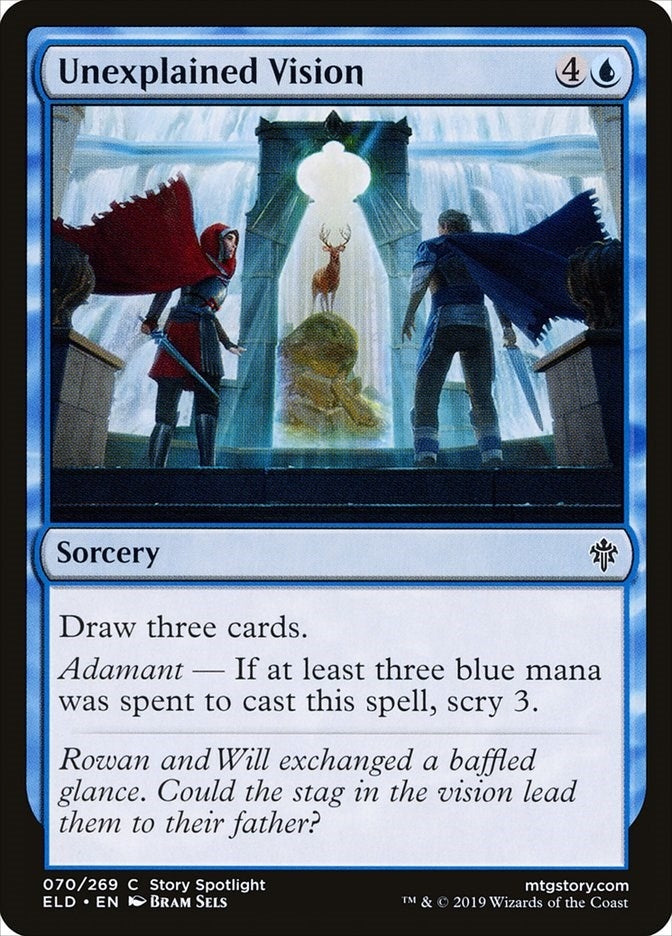 Unexplained Vision (70) [ELD] - MTG Single