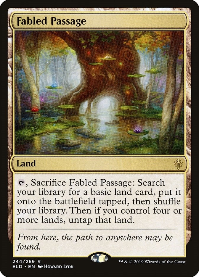 Fabled Passage (244) [ELD] - MTG Single
