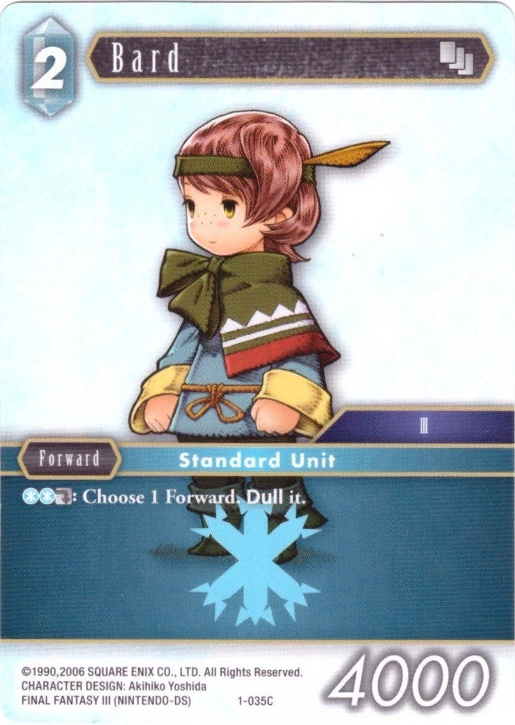 Bard (Arc) - 1-035C (1) [DEC] - Final Fantasy TCG Single