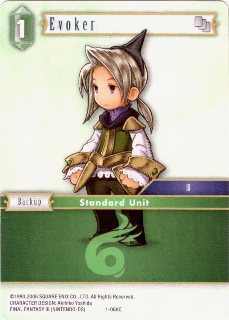 Evoker (Luneth) - 1-068C (1) [DEC] - Final Fantasy TCG Single
