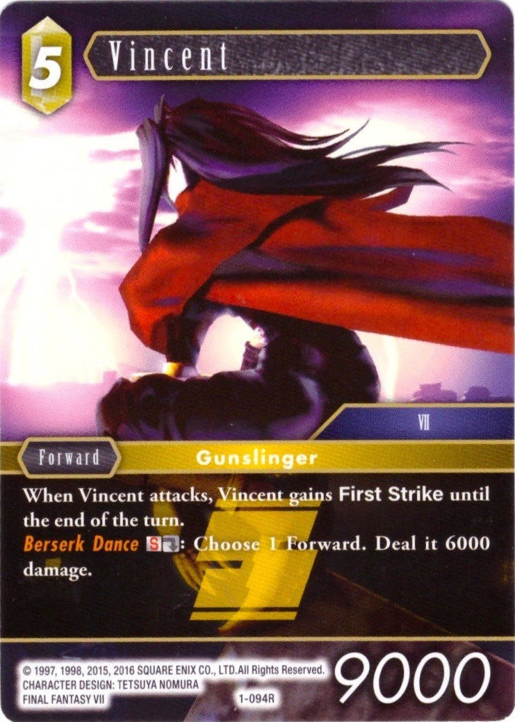 Vincent - 1-094R (1) [DEC] - Final Fantasy TCG Single