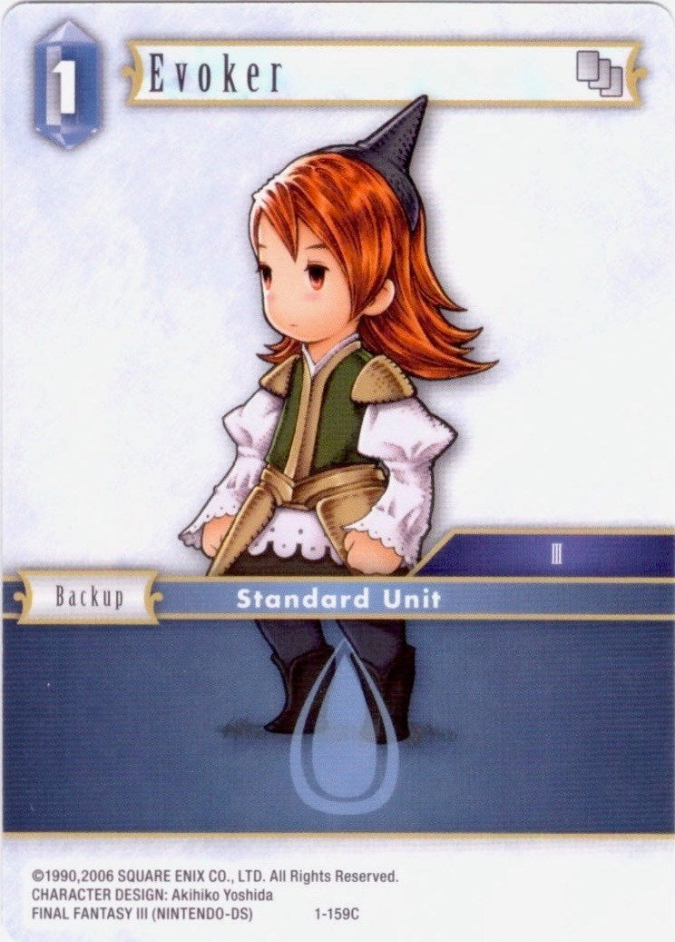 Evoker (Refia) - 1-159C (1) [DEC] - Final Fantasy TCG Single